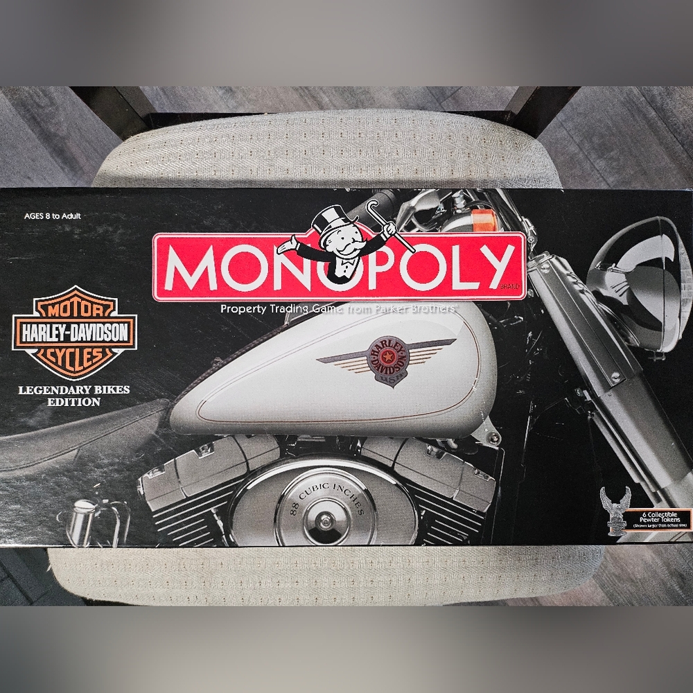 Harley Davidson Monopoly Game